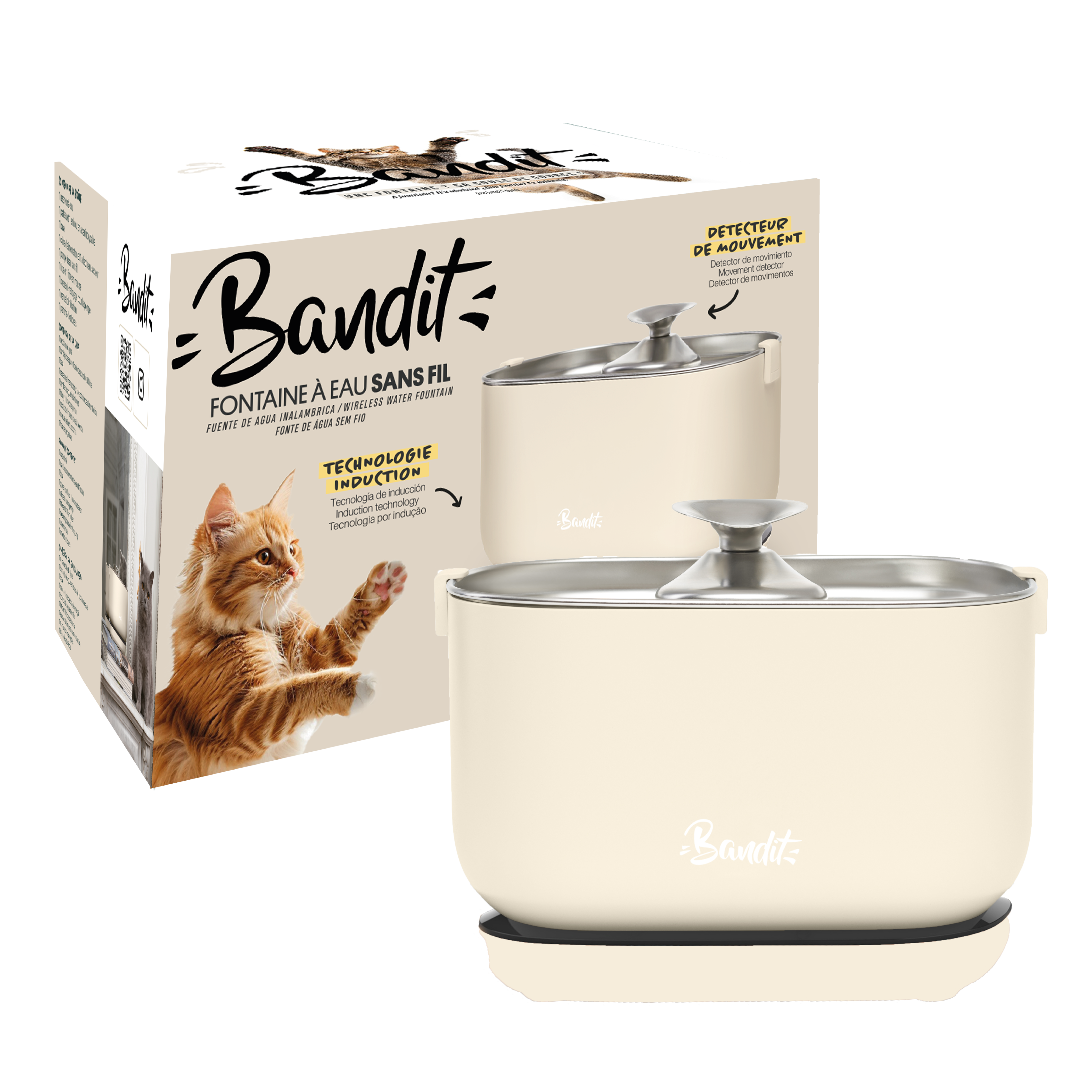 bandit-fuente-de-agua-electrics-inalambrica-crema-33-001821166 bandit-fuente-de-agua-electrics-inalambrica-crema-33-001821166