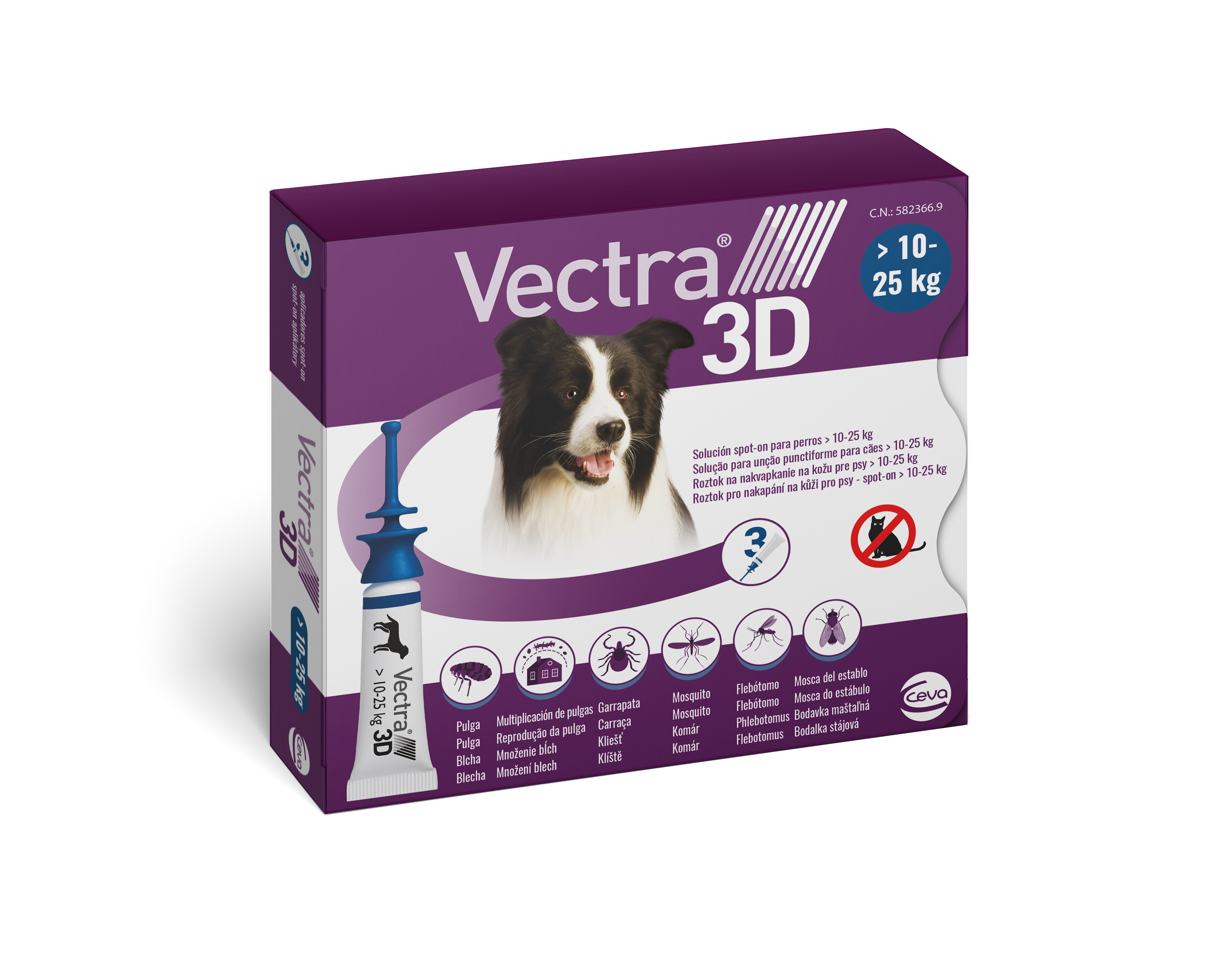 VECTRA 3D 10-25 KG 3 PIP