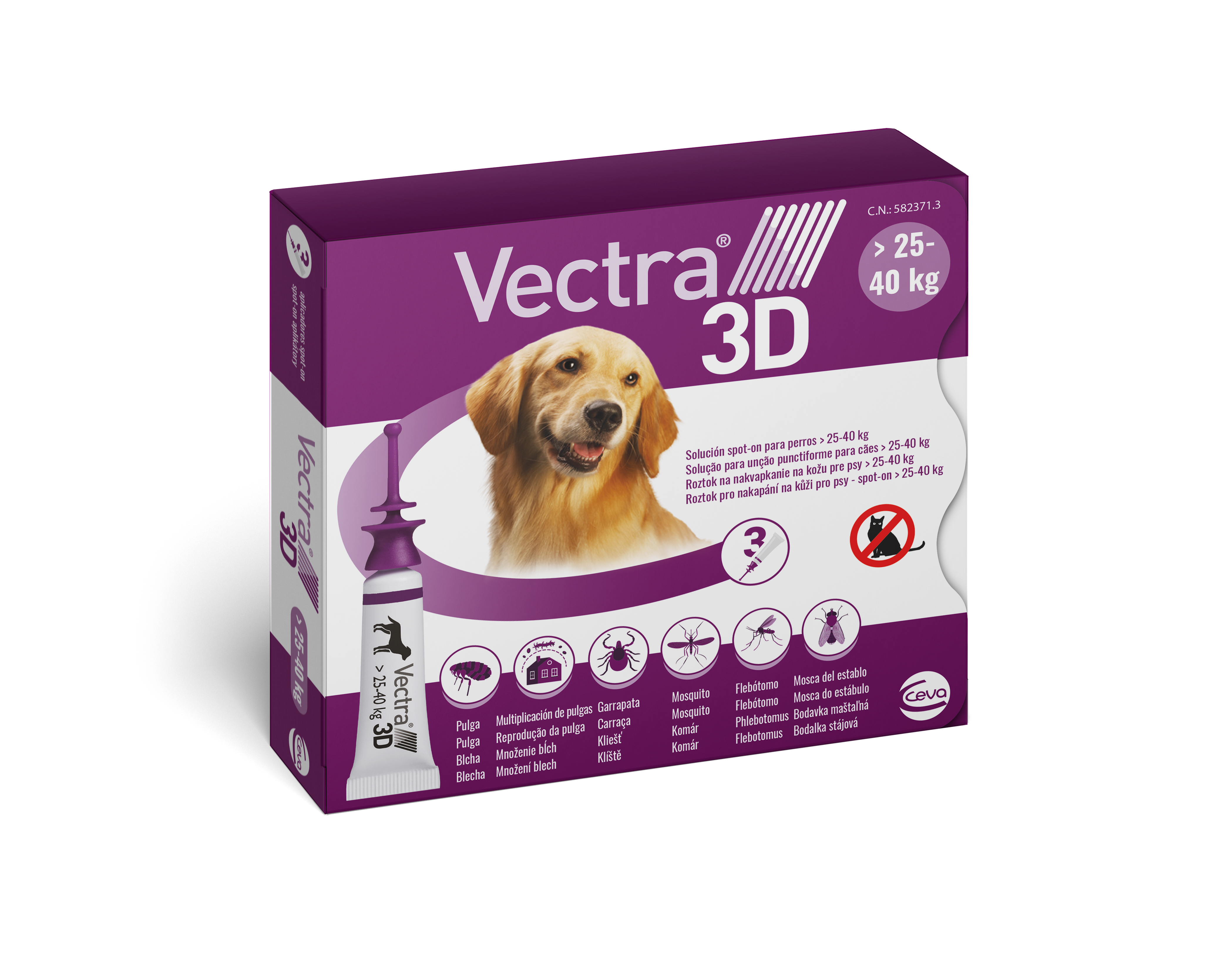 VECTRA 3D 25-40 KG 3 PIP