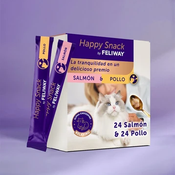 FELIWAY HAPPY SNACK 48 STICKS SALMON Y POLLO