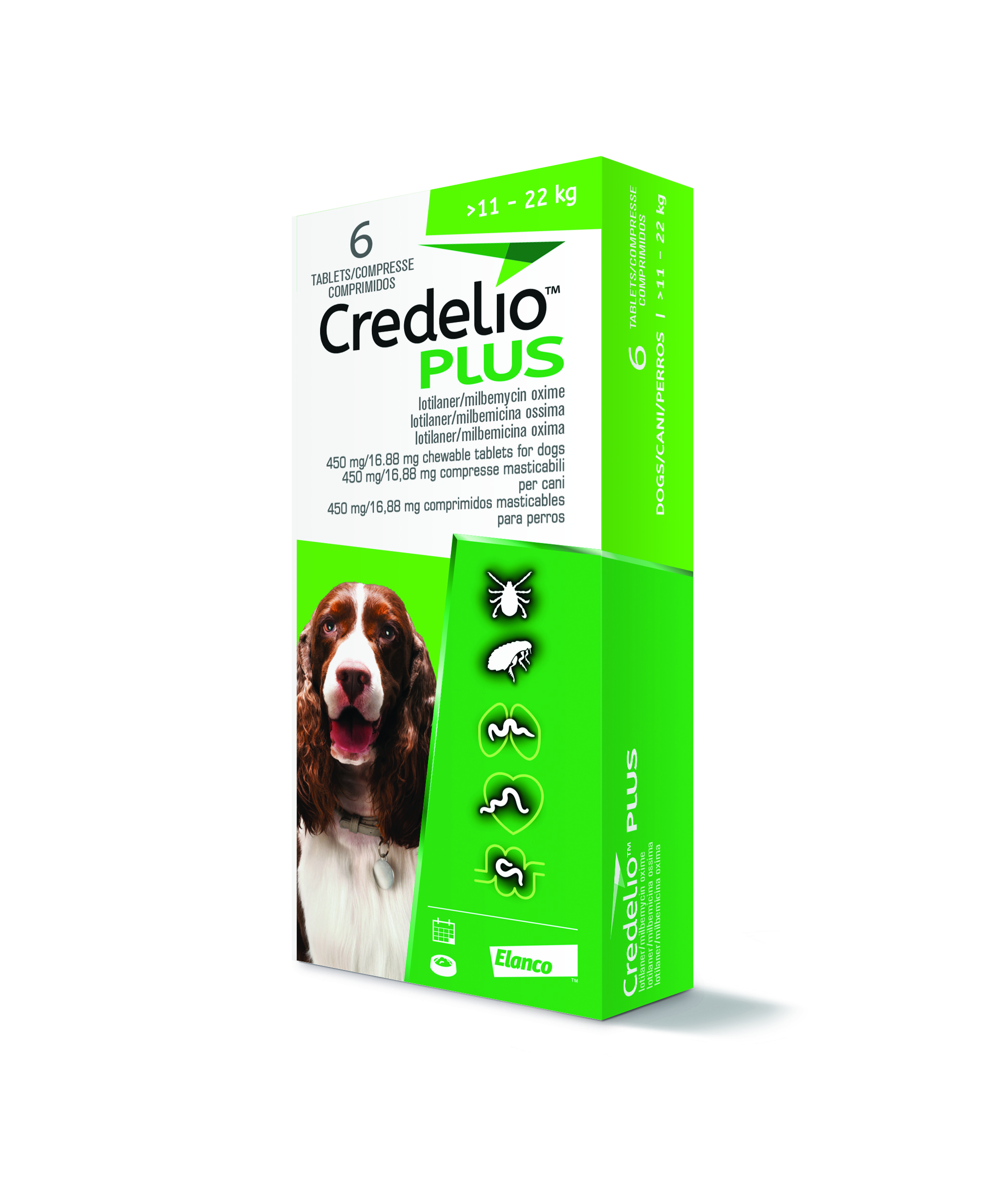 CREDELIO PLUS 11-22 KG 6 COMP