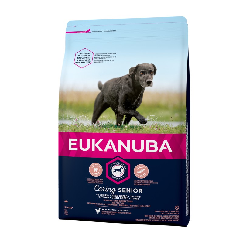 EUKANUBA SENIOR RAZAS GRANDES 12 KG (011440)