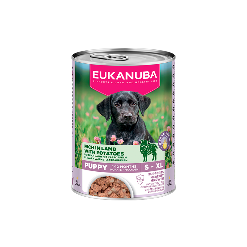 EUK PUPPY CORDERO CON PATATAS 6 X 400 G(01 N0070)