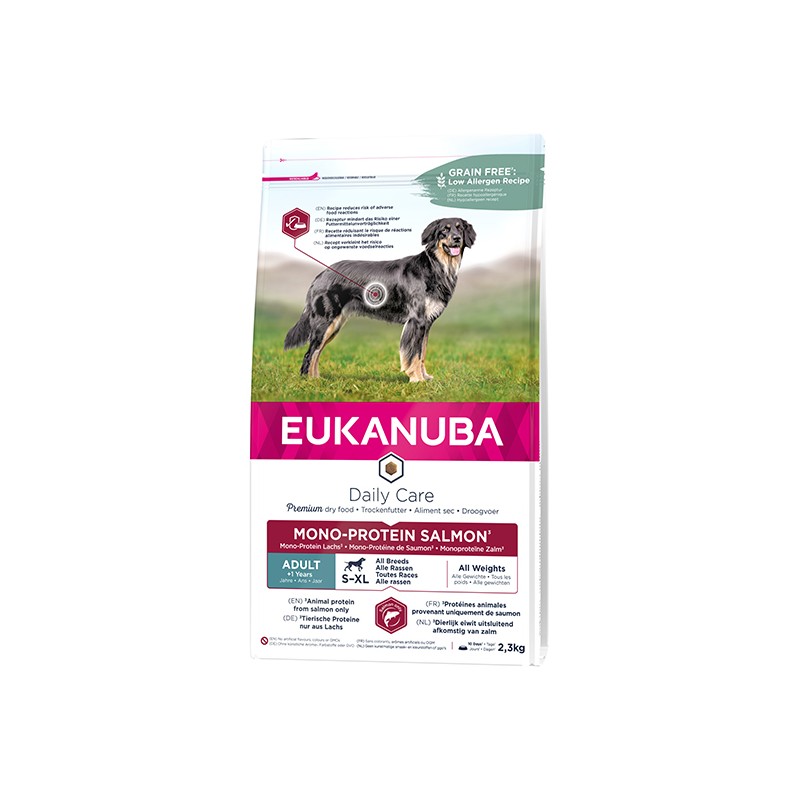 EUKANUBA DAILY CARE MONOPROTEICO SALMON 2,3 KG (01 9905)