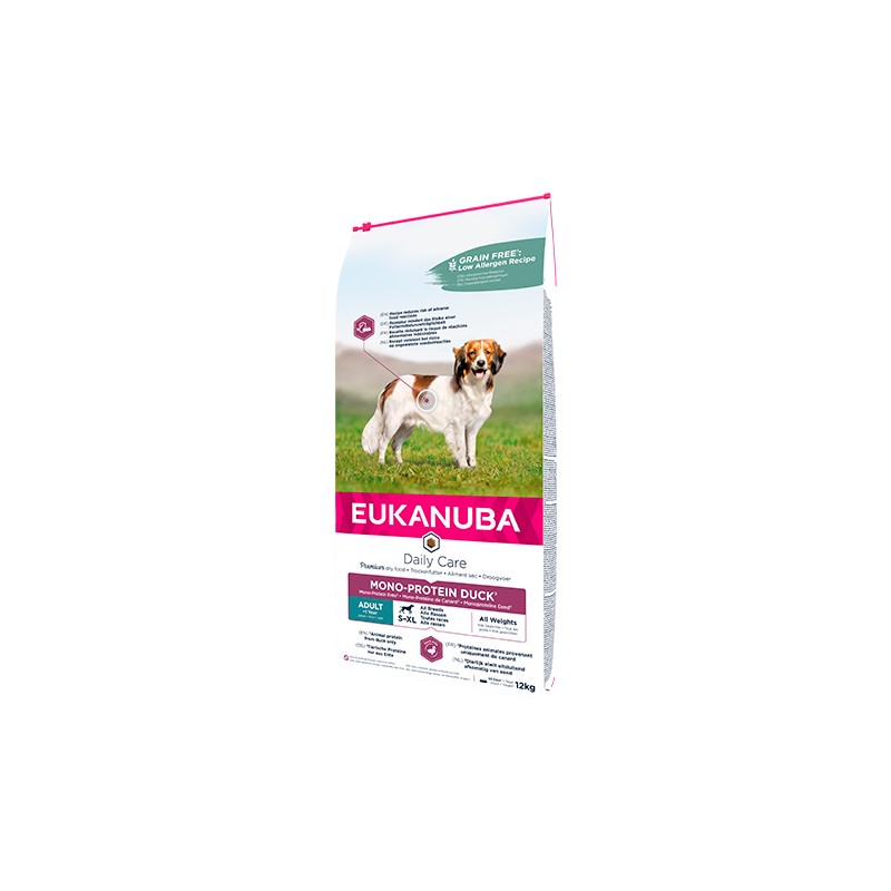 EUKANUBA DAILY CARE MONOPROTEICO PATO 12 KG (01 9921)