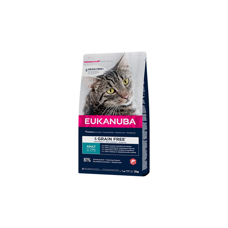EUKANUBA CAT ADULT GRAIN FREE 2kg (01 22181) EUKANUBA CAT ADULT GRAIN FREE 2kg (01 22181)