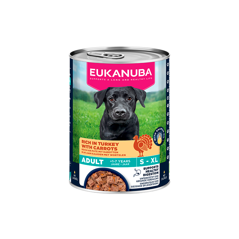 EUK ADULTOS PAVO CON ZANAHORIA 6 X 400 G (01 N0072)