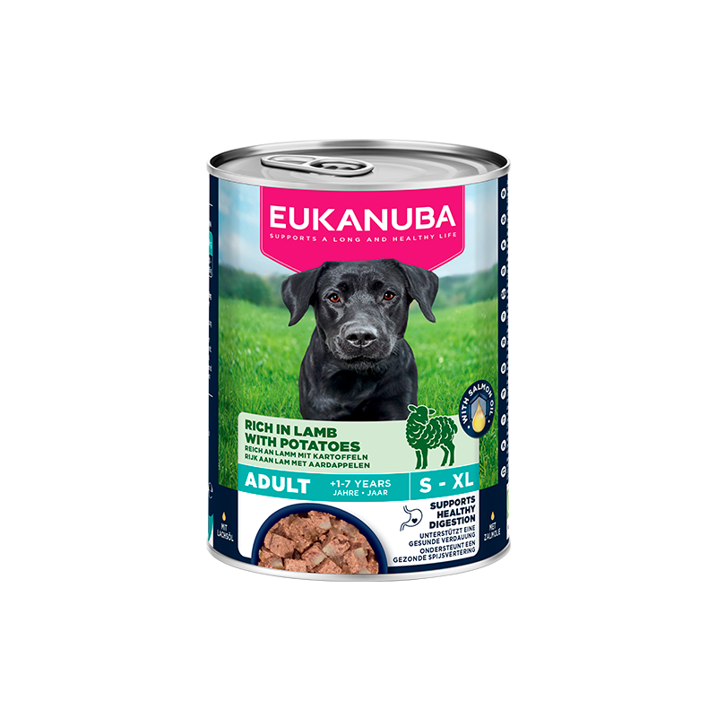 EUK ADULTOS CORDERO CON PATATAS 6 X 400 G (01 N0074)