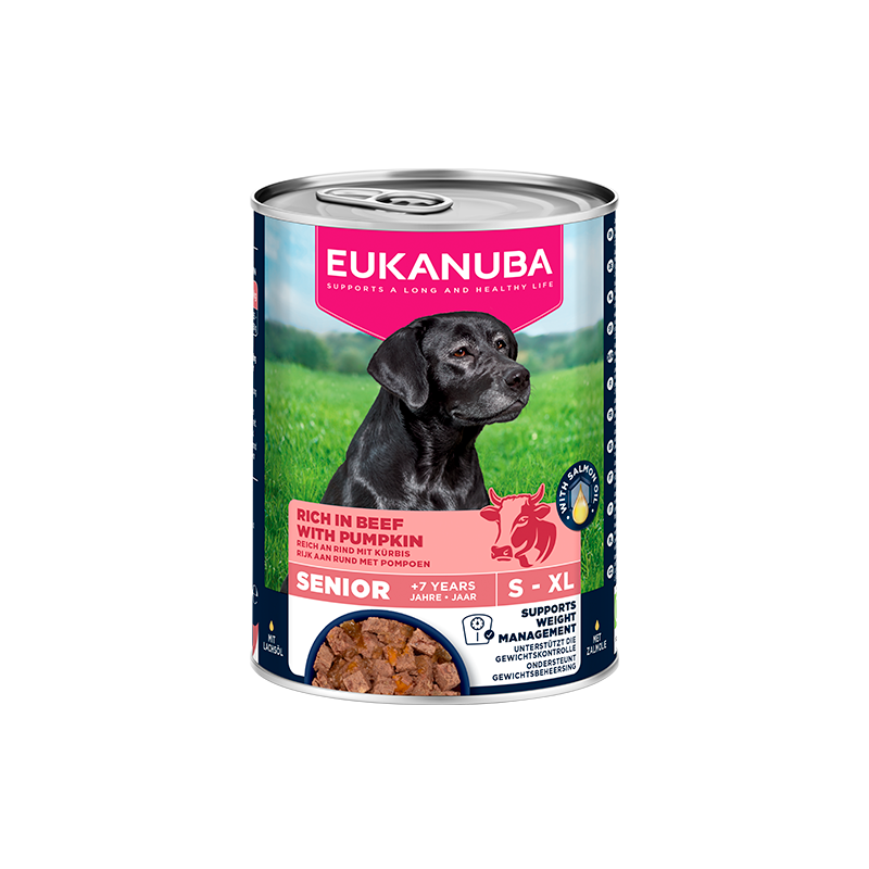 EUK SENIOR TERNERA CON CALABAZA 6 X 400 G (01 N0078)