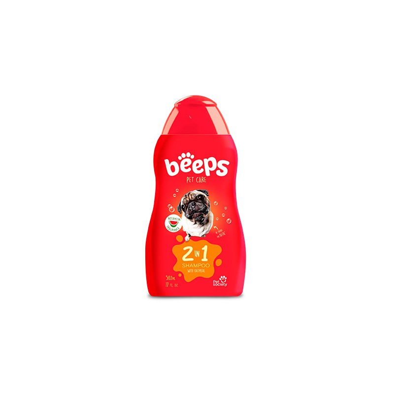 BEEPS 2 EN 1 SHAMPOO 502 ML (HYDRA BC1201)