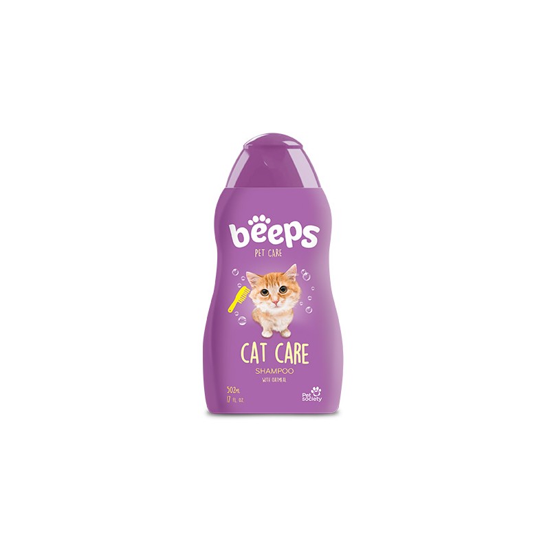 BEEPS CHAMPÚ PARA GATOS, 502ML (BC1202)
