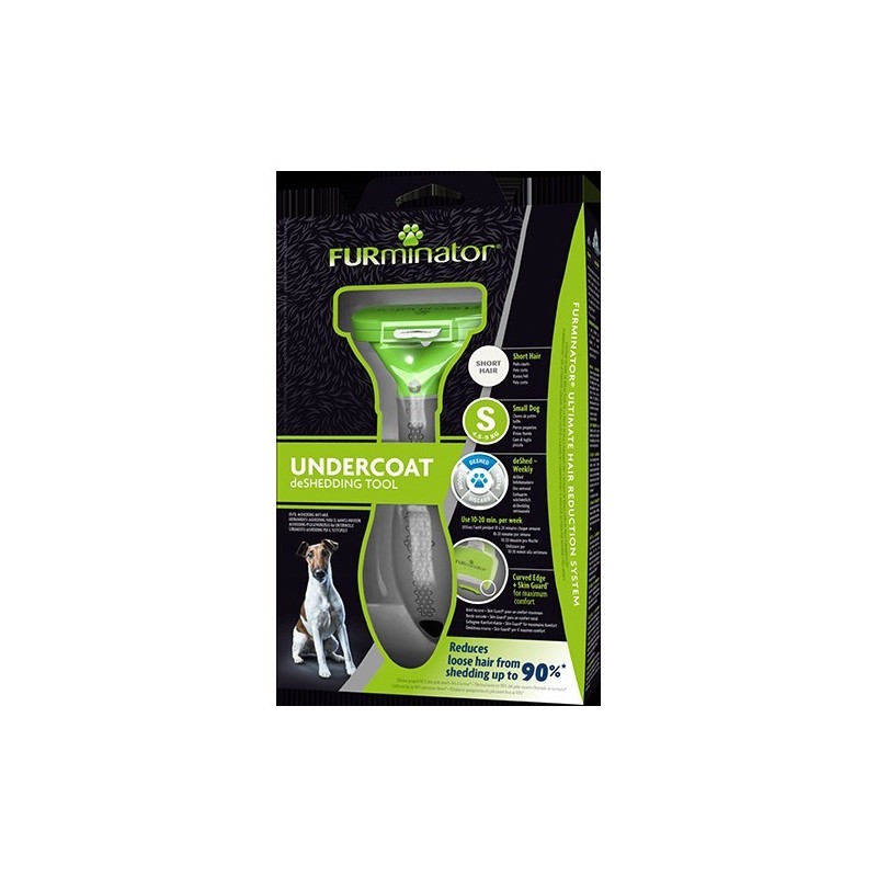 FURMINATOR CEPILLO DESLANADOR PARA PERROS PEQUEÑOS  PELO CORTO (T691653)