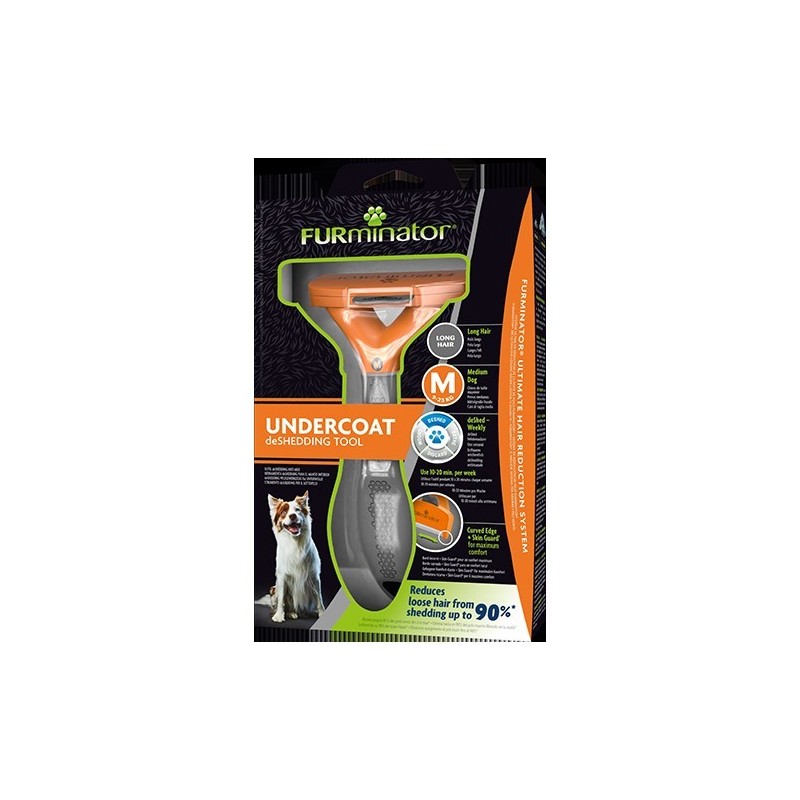 FURMINATOR CEPILLO DESLANADOR PARA PERROS MEDIANOS PELO LARGO(T691655)