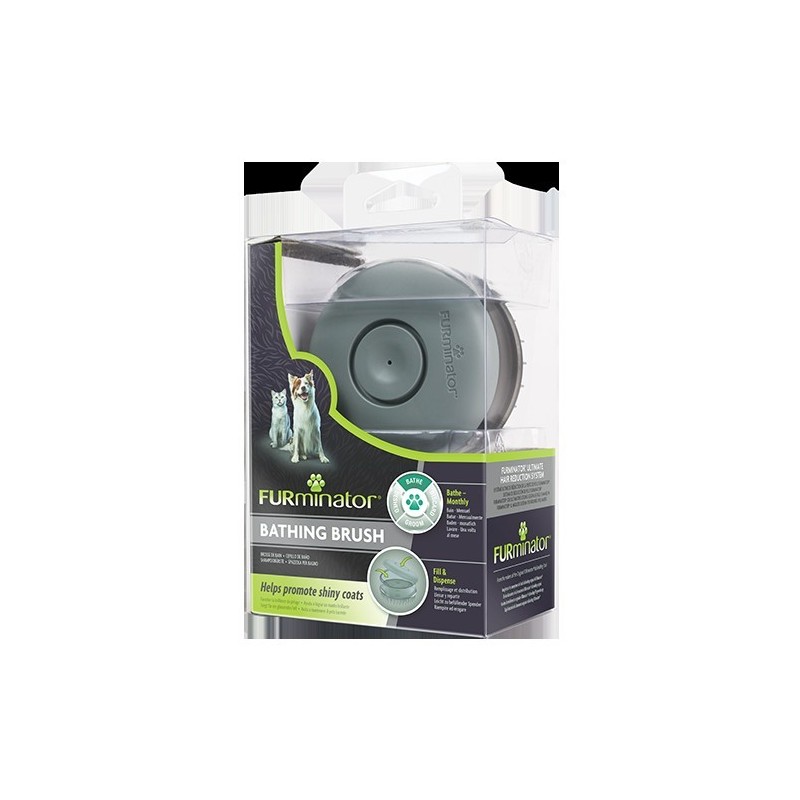 FURMINATOR CEPILLO DE BAÑO CON DEPÓSITO PARA CHAMPÚ (T691666)