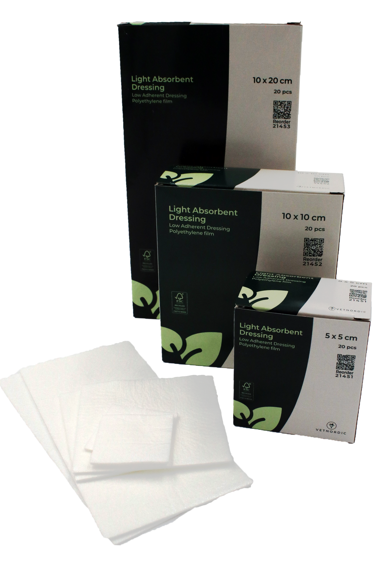 APOSITO SUBERABSORBENTE 10 X 10 CM  (20 UDS) (570219)(21452)