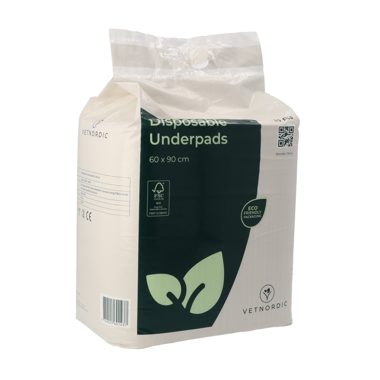 EMPAPADORES VETNORDIC 60 X 90 30 UDS (21044)