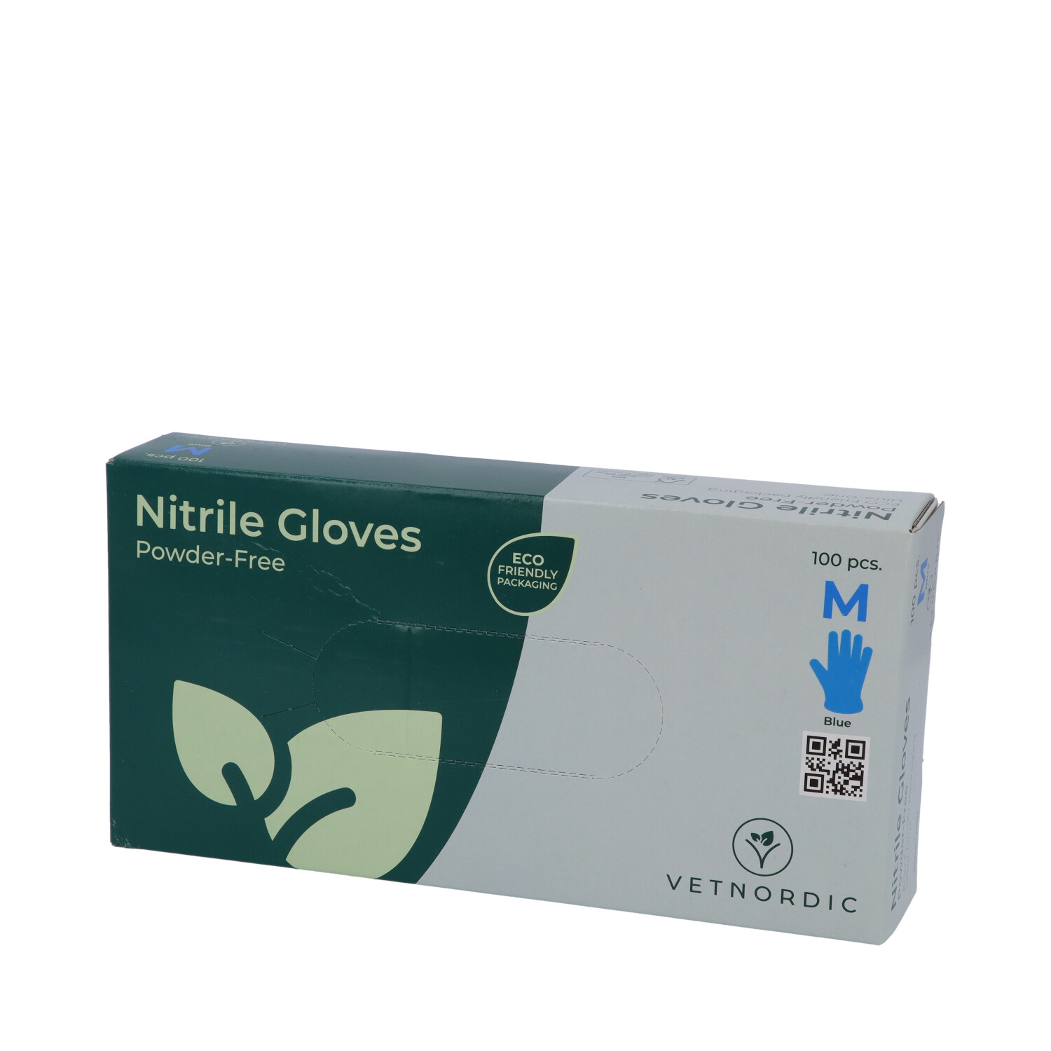 GUANTES NITRILO VETNORDIC ULTRA AGARRE AZUL TALLA M 100 UDS (570003)(21003)