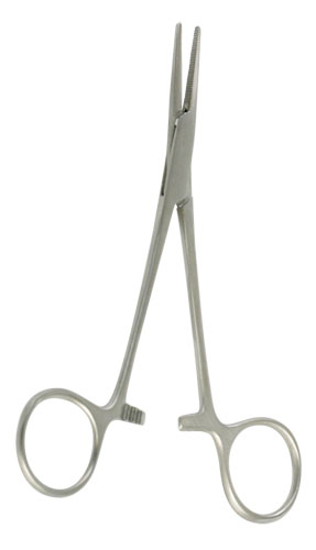 PINZA MOSQUITO RECTA SIN DIENTES 12.5 CM (REF.7405)