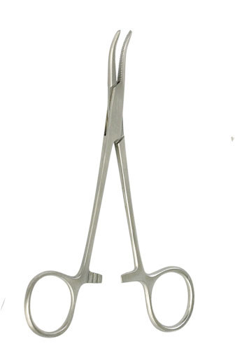 PINZA MOSQUITO CURVA S/D 12 CM (REF.7415)