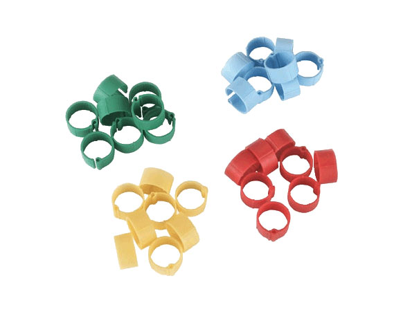 MARCA PLASTICO MANUAL AVES CLIP 16MM 100 UN (REF.1657)
