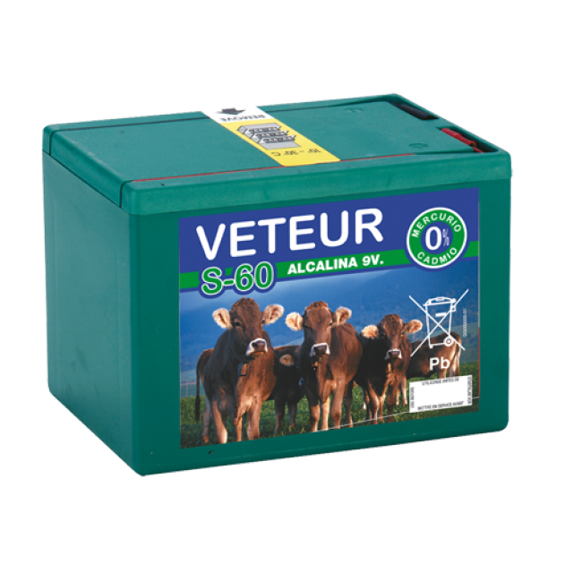 PILA ALCALINA VETEUR 120 AH 9 V (3016)