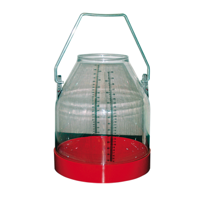 RECIPIENTE PARA LECHE DOBLE GRADUACION 30 L (3286)
