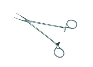 PINZA MOSQUITO RECTA SIN DIENTES 12,5 CM CAL B (REF.8215)