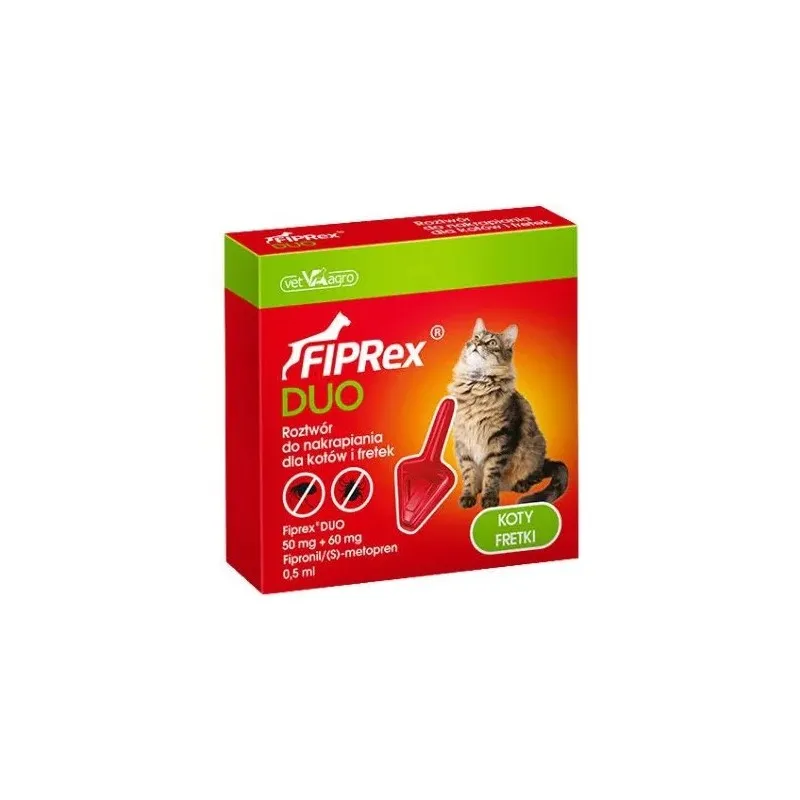 FIPREX DUO "C" GATOS 52.5 MG 1 PIP