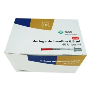 JERINGA INSULINA MSD 40 UI 0,5 ML 100 UDS (398626)