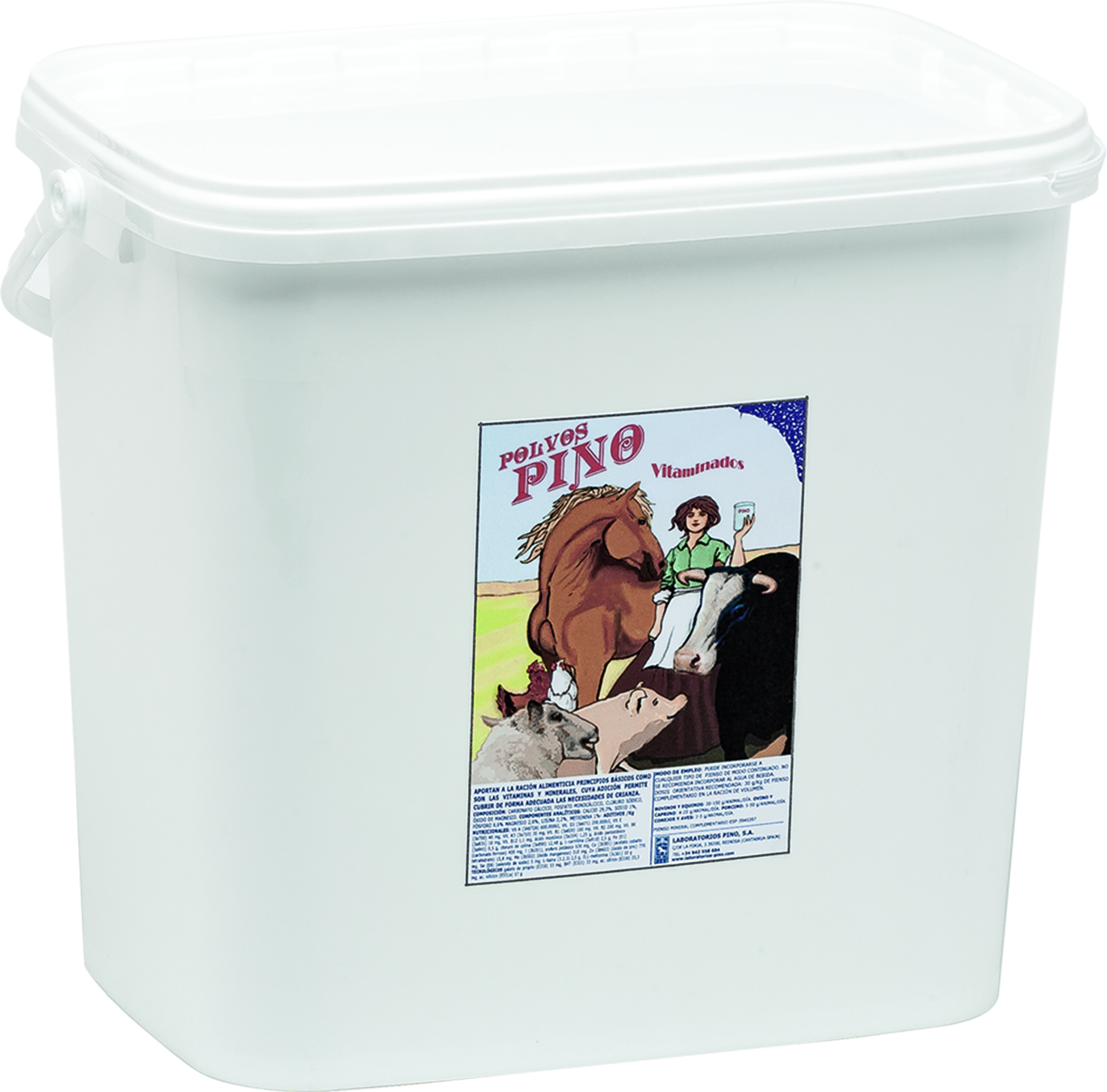 POLVOS PINO VITAMINADOS 5 KG