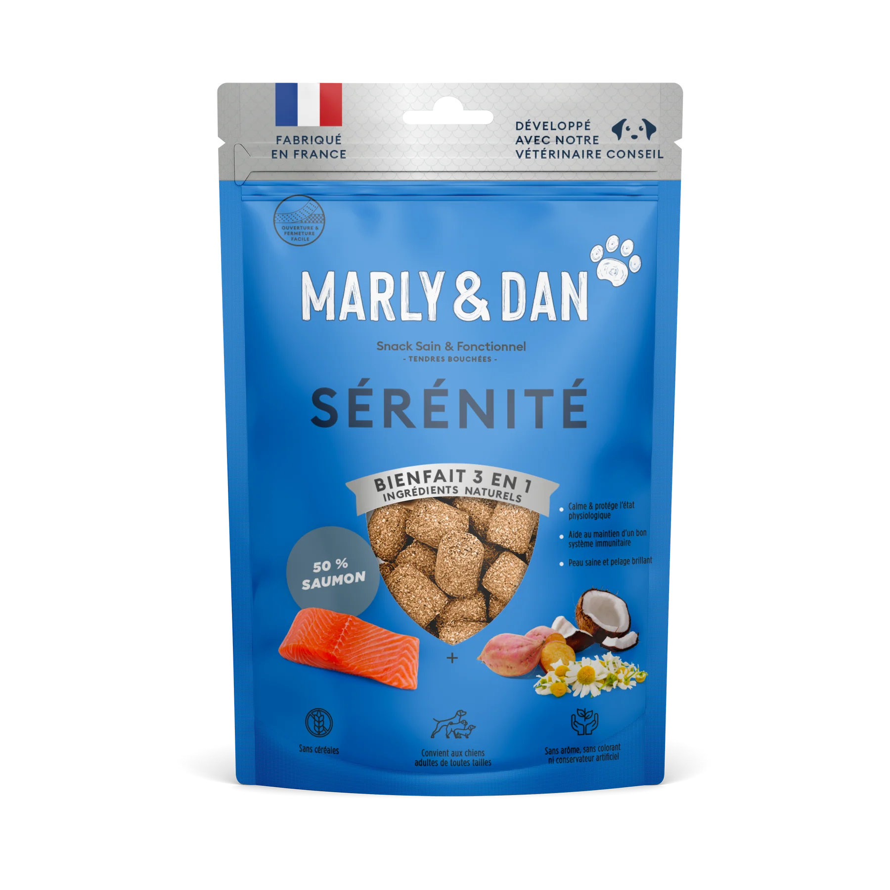 MARLY & DAN SOFT & CHEWY SERENITY DOG 100 G CAJA 10 UDS (M&D 32030400)