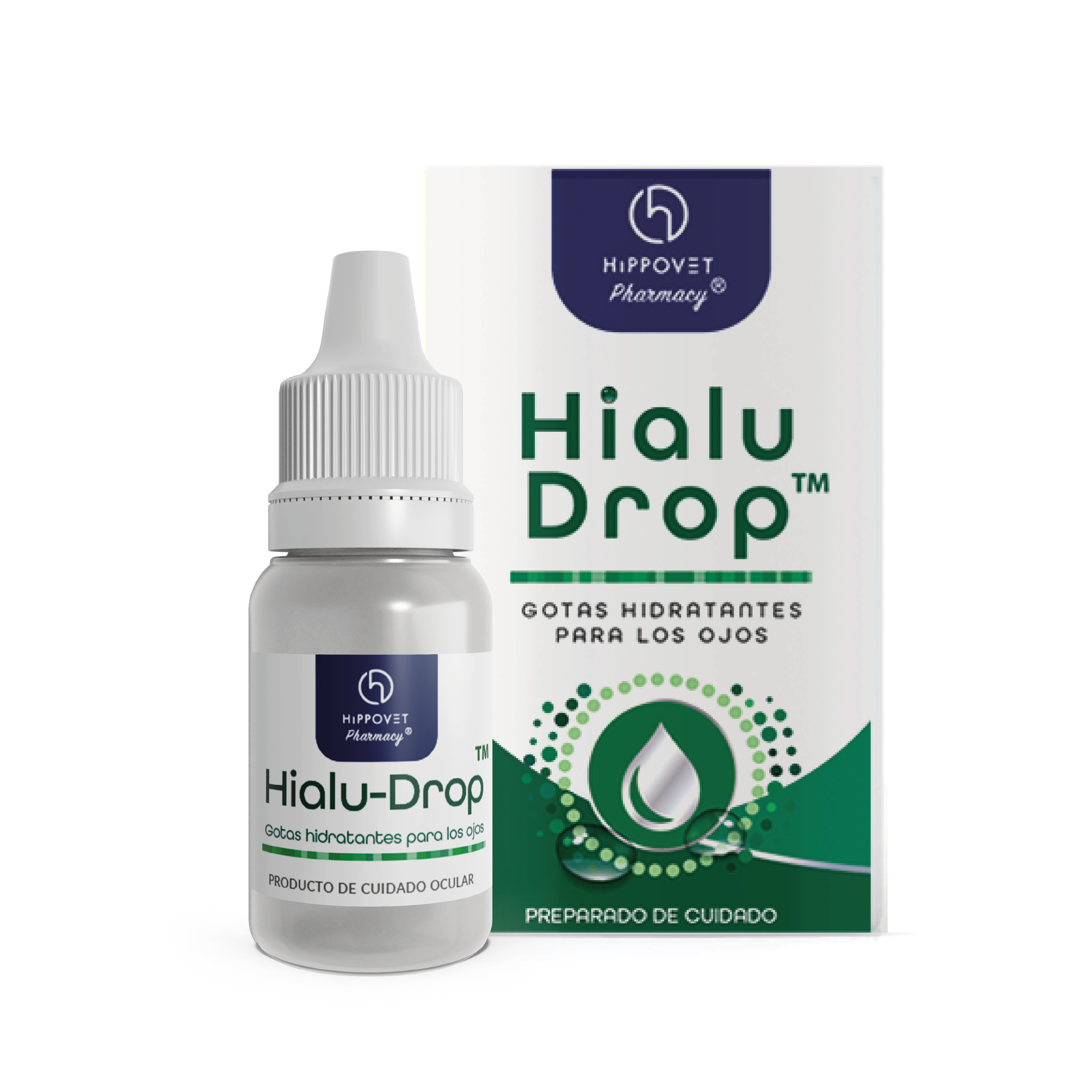 HIPPOVET HIALU DROP COLIRIO AH PERROS GATOS 5 ML (40 000)