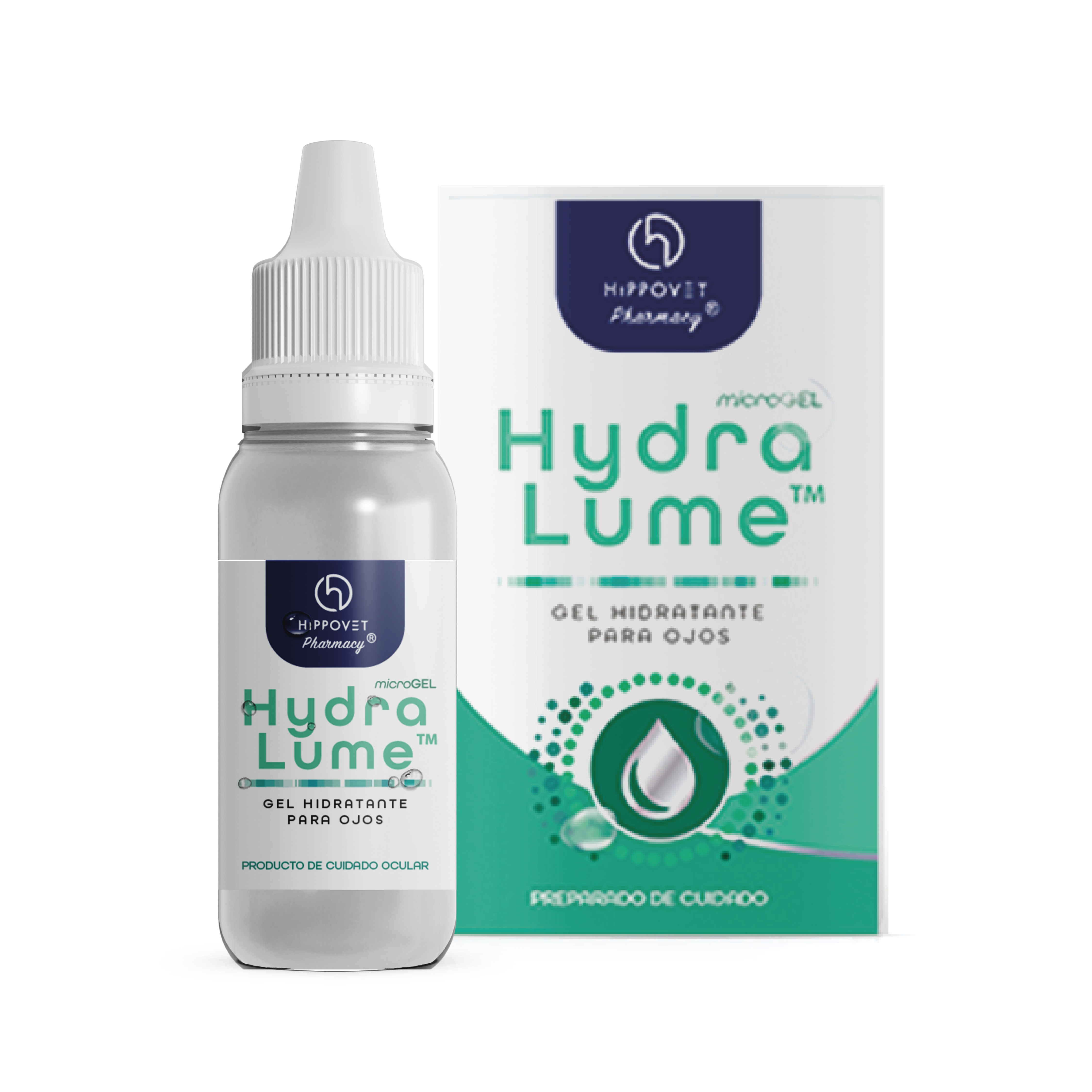 HIPPOVET HYDRALUME GEL OCULAR PERROS GATOS 15 ML (40 001)