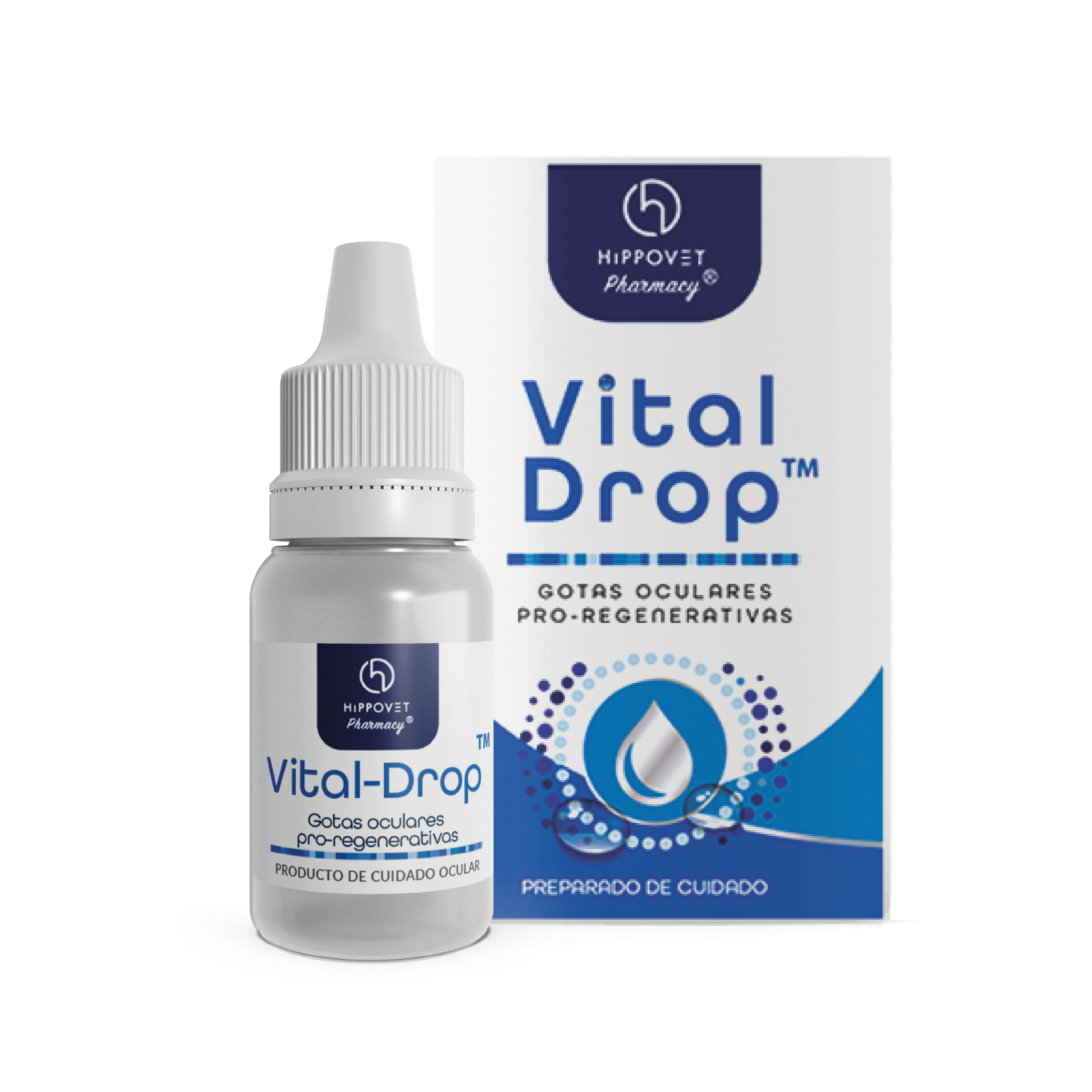 HIPPOVET VITAL DROP COLIRIO REGENERADOR PERROS GATOS 5 ML (40 002)