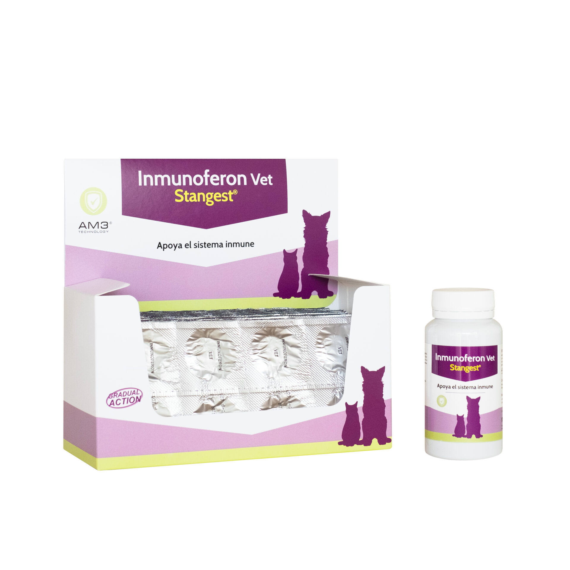 INMUNOFERON VET BLISTER 120 CP