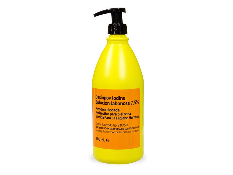 DESINPOV 7,5% 500 ML SOLUCION JABONOSA