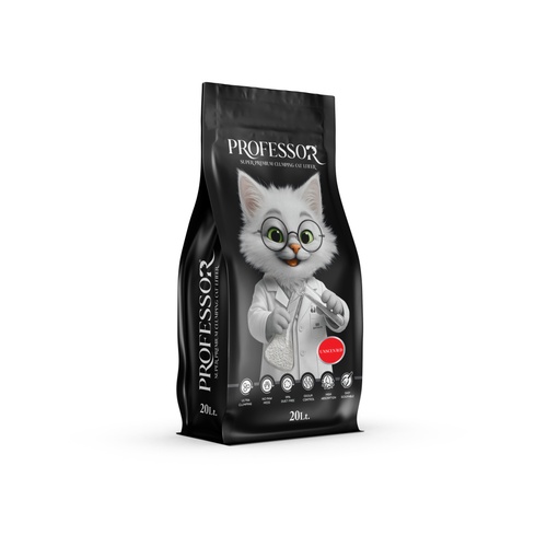 PROFESSOR ARENA GATOS BENTONITA BLANCA NATURAL 20L (42 006)