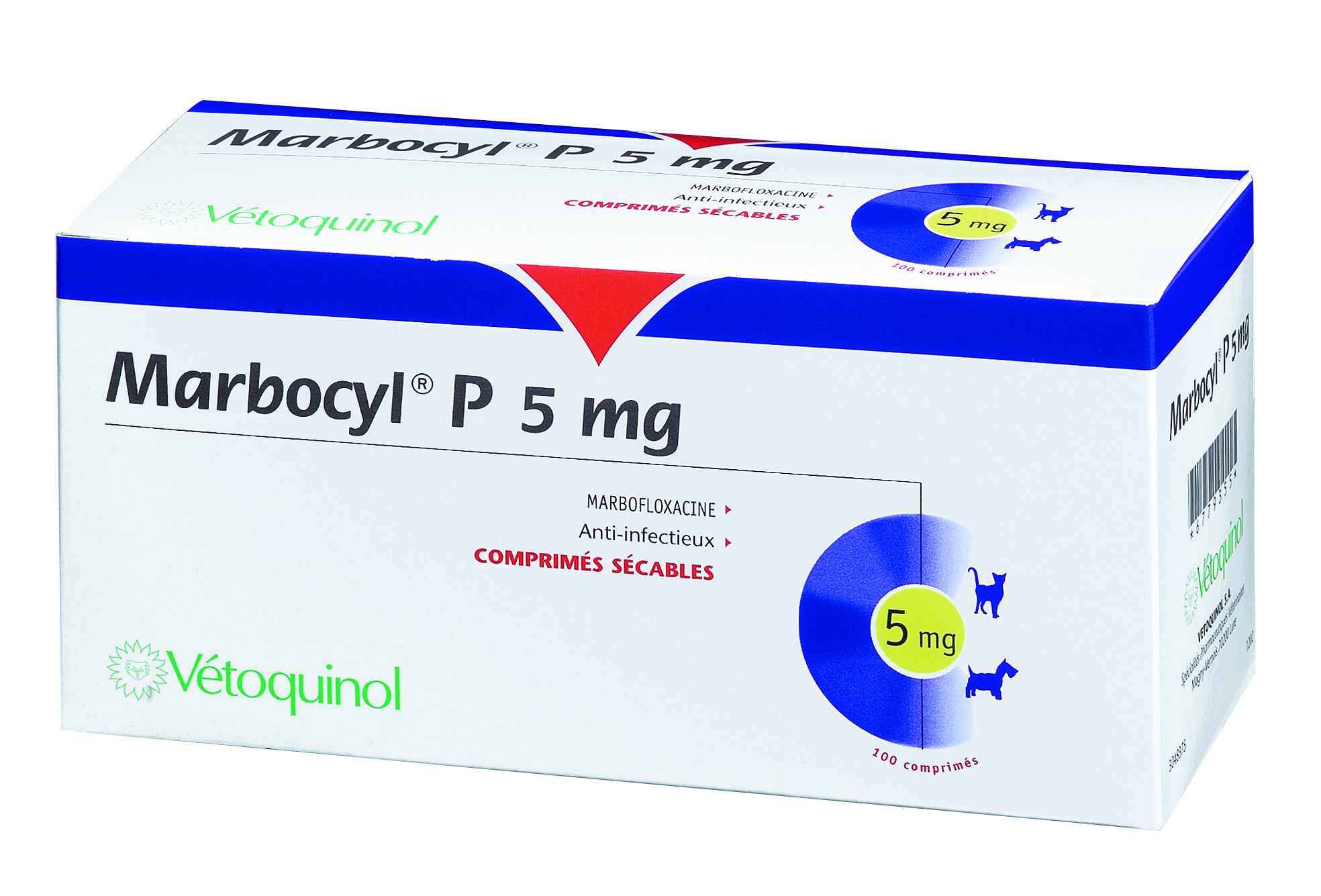 MARBOCYL 5 MG 100 CP(0319913)