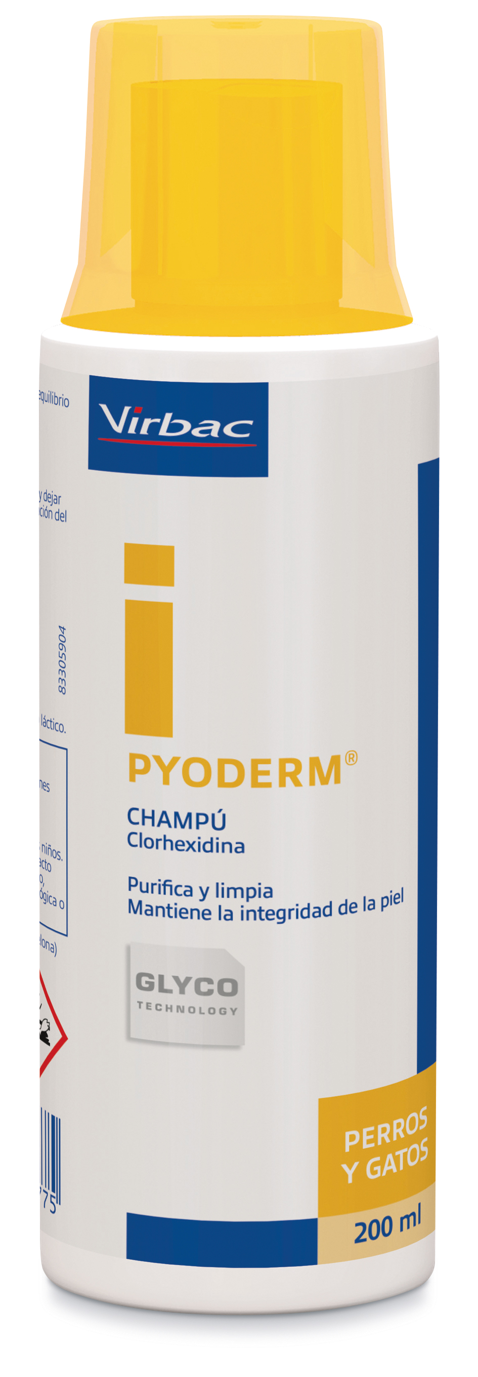 PYODERM  CHAMPU 200 ML (Clorhexidina)