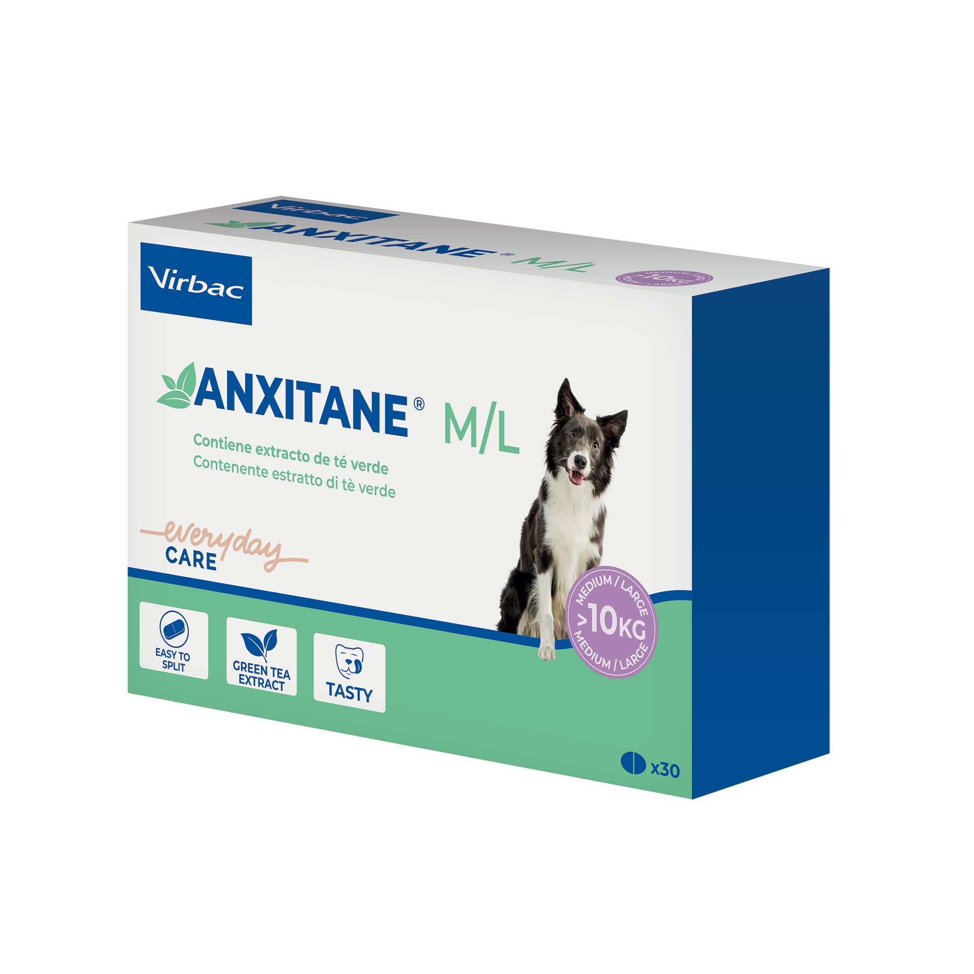 ANXITANE M/L > 10 KG 30 COMP