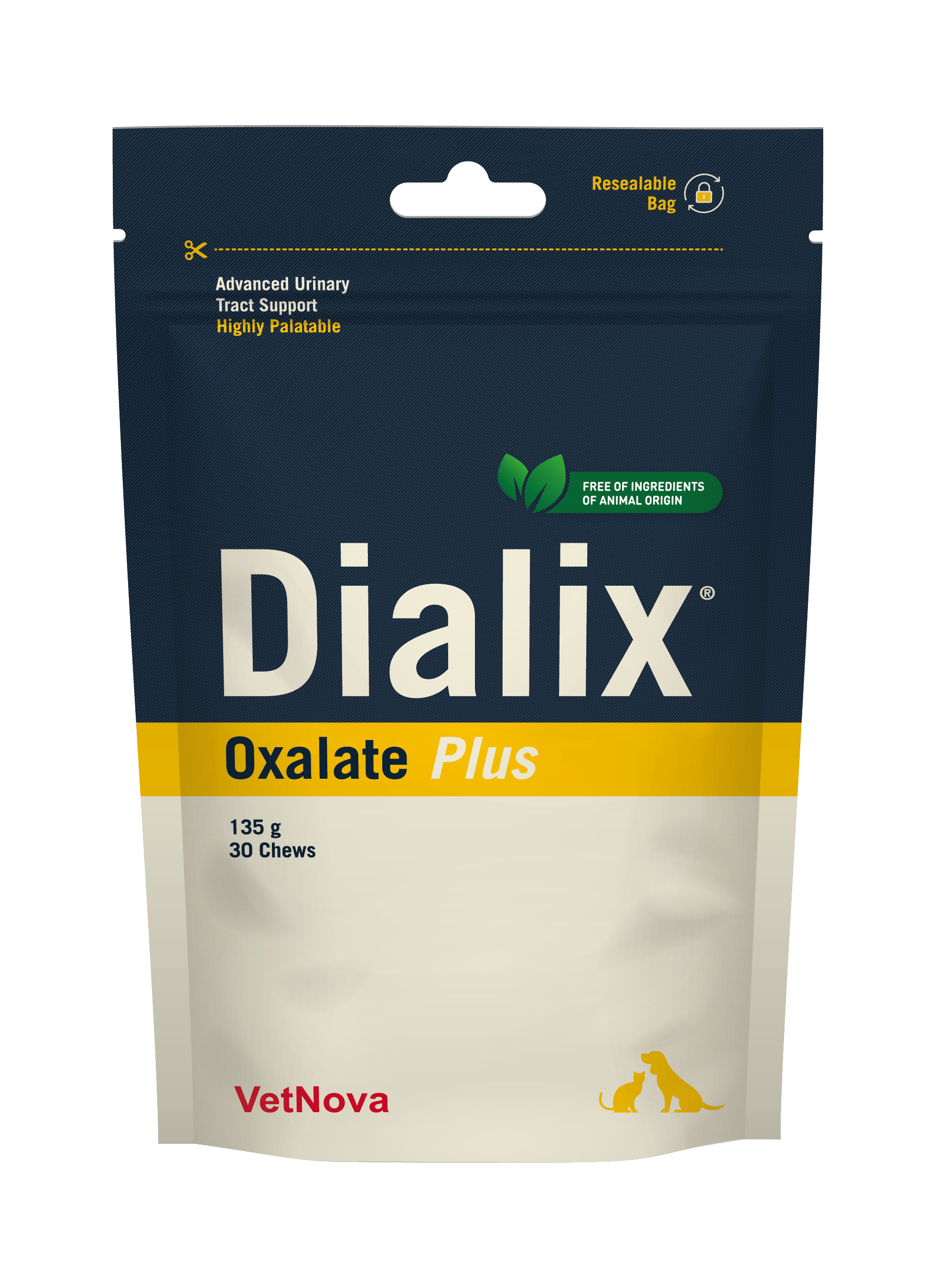 DIALIX OXALATE PLUS 30 CHEWS VEGGIE (VN-1305)