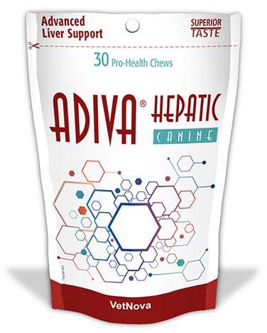 ADIVA HEPATIC CANINE 30 CHEWS