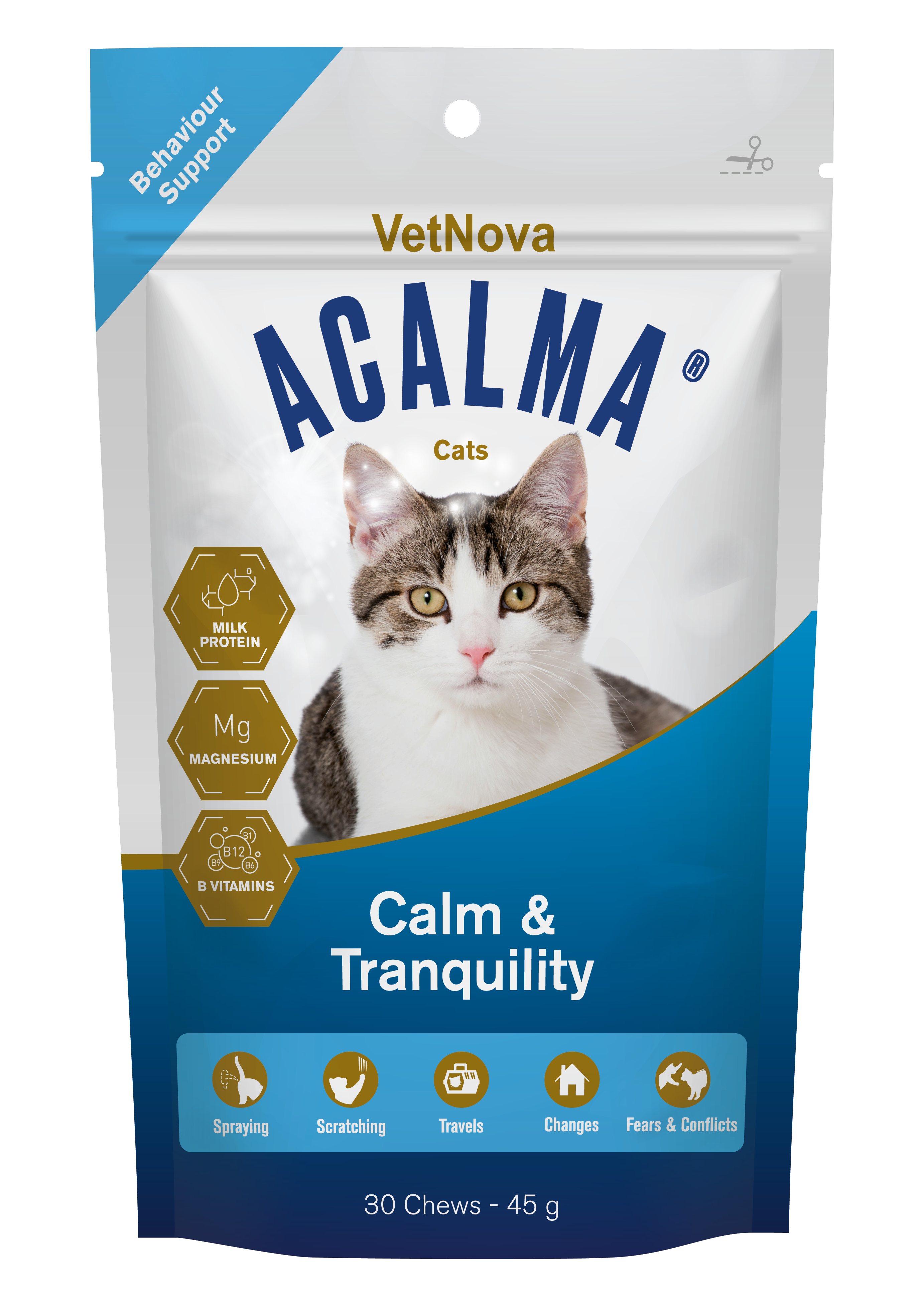 ACALMA CATS 30 CHEWS