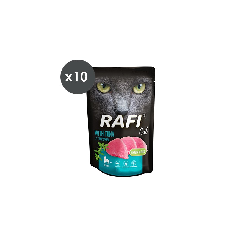 RAFI CAT PATE ATUN STERILEZED 10X100 G (13 121)