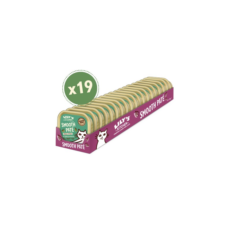 LILY´S SMOOTH PATE CHICKEN&GAME 19X85 G (ANCCH03)