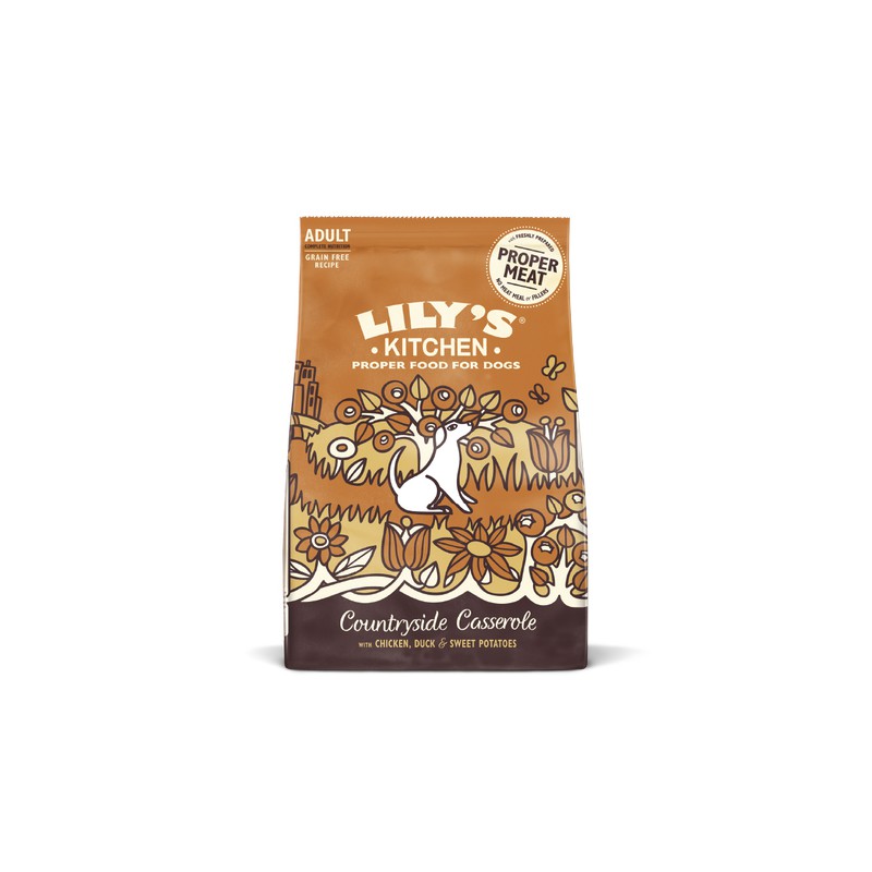 LILY´S CHICKEN & DUCK DRY FOOD ADULT 2,5 KG (ANDDC25)