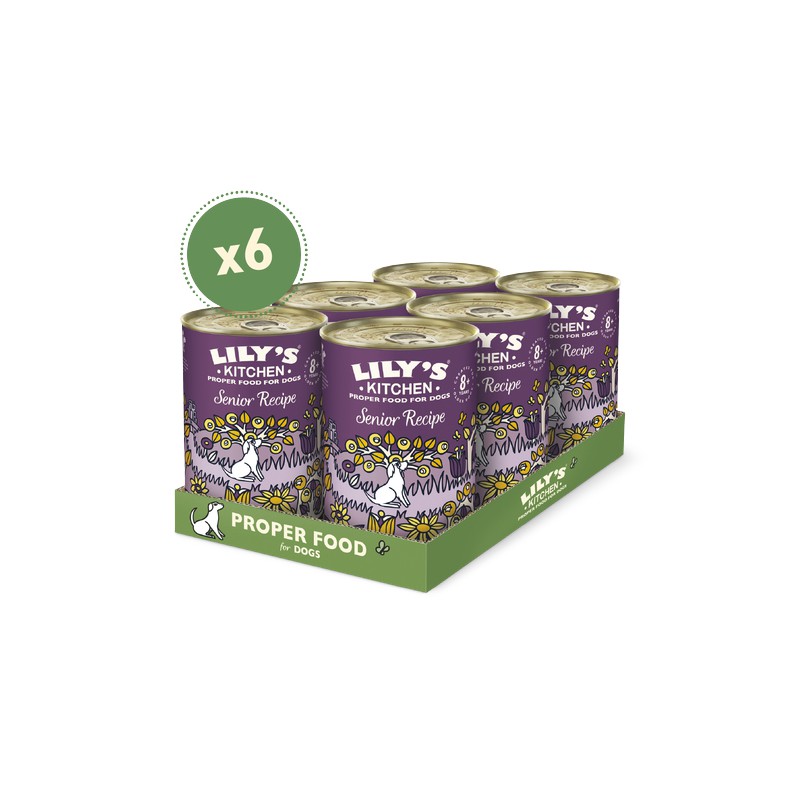 LILY´S SENIOR RECIPE TIN 6 X 400 G (ANDST11)