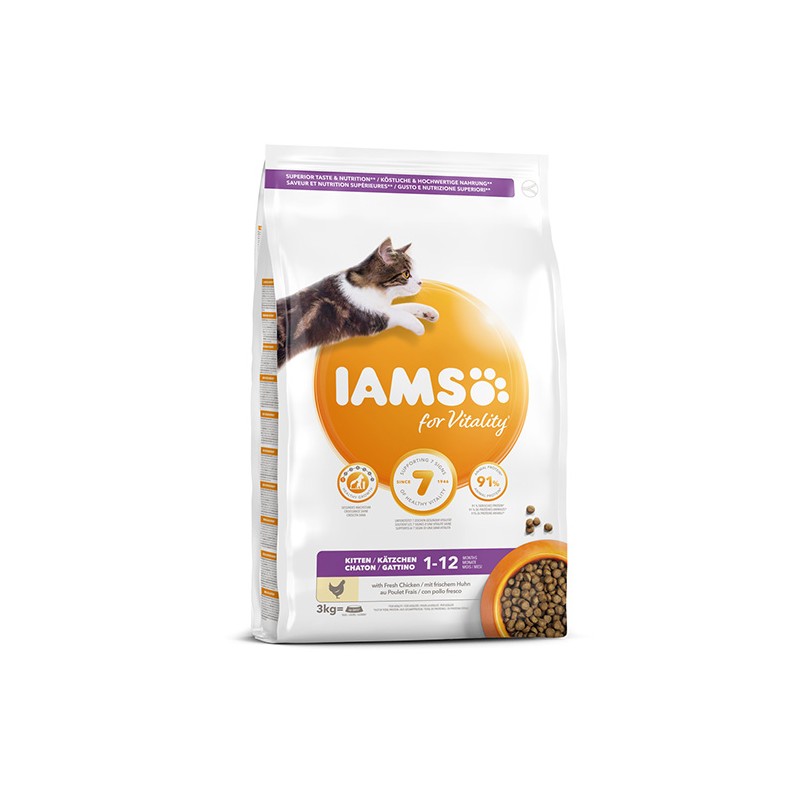 IAMS CAT KITTEN 3 KG (01 375)