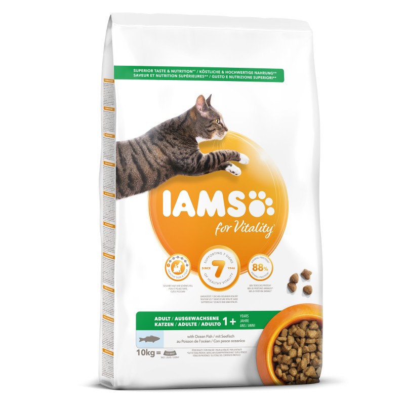 IIAMS CAT AD.OCEAN FISH 10 KG (01 3443)