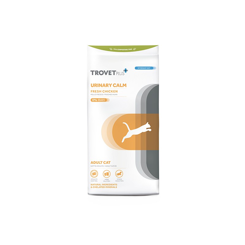 TROVET+ ADULT CAT URINARY CALM CHICKEN 1,2 KG (TPB12UC1B)